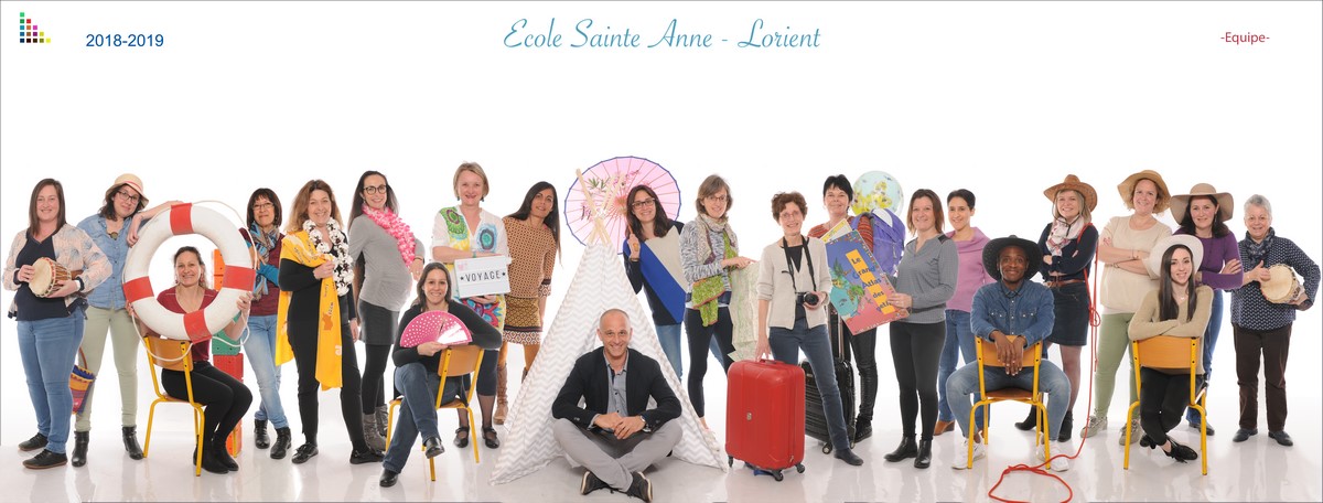equipe de l'école sainte anne de lorient