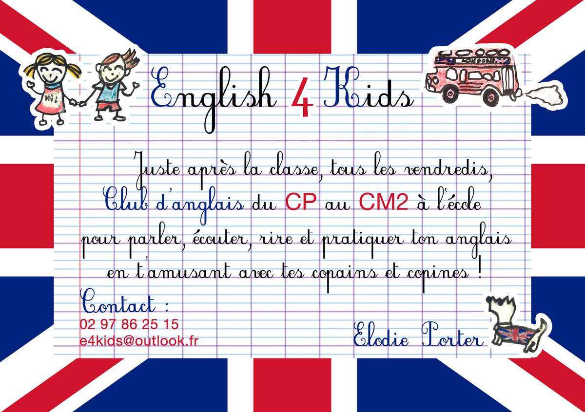 L'anglais à l'école