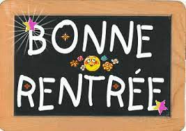 Rentrée scolaire jeudi 1er septembre