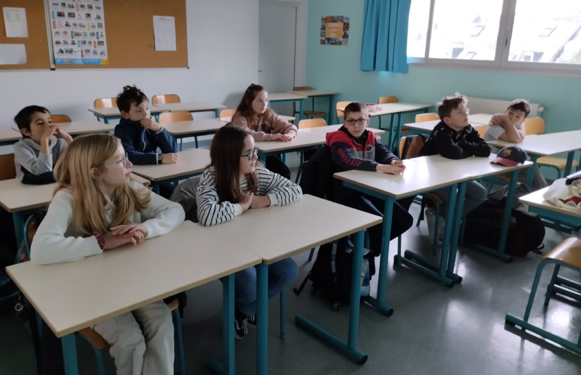 Visite du collège Saint Louis pour les CM2