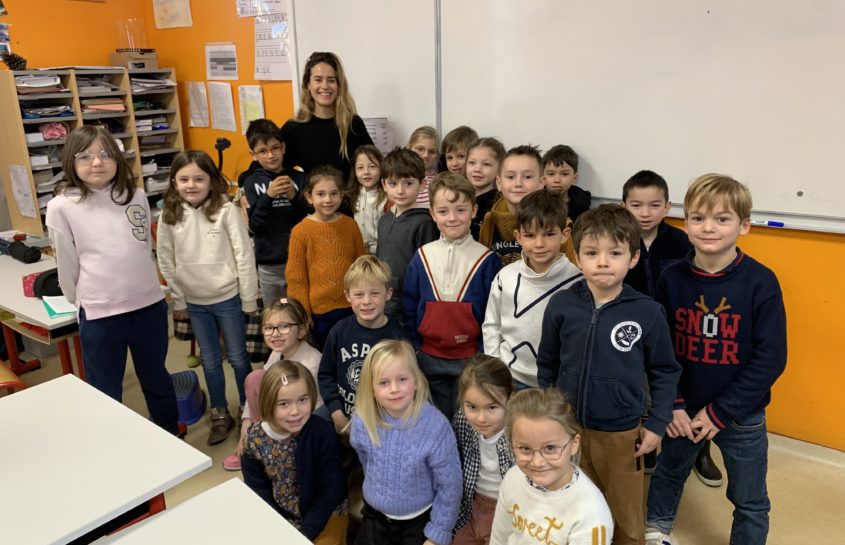 Visite d’Alice DAVID, la comédienne