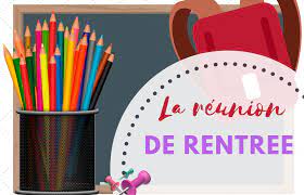 Réunions de rentrée