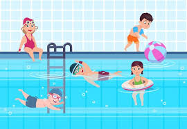 Les GS et CM1 vont à la piscine