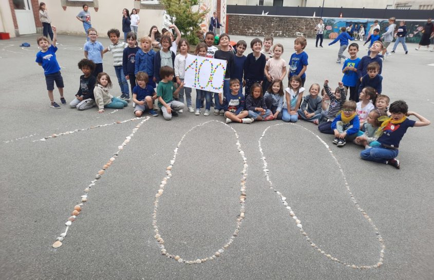 Fête du 100ème jour pour les CP