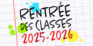 Infos de rentrée