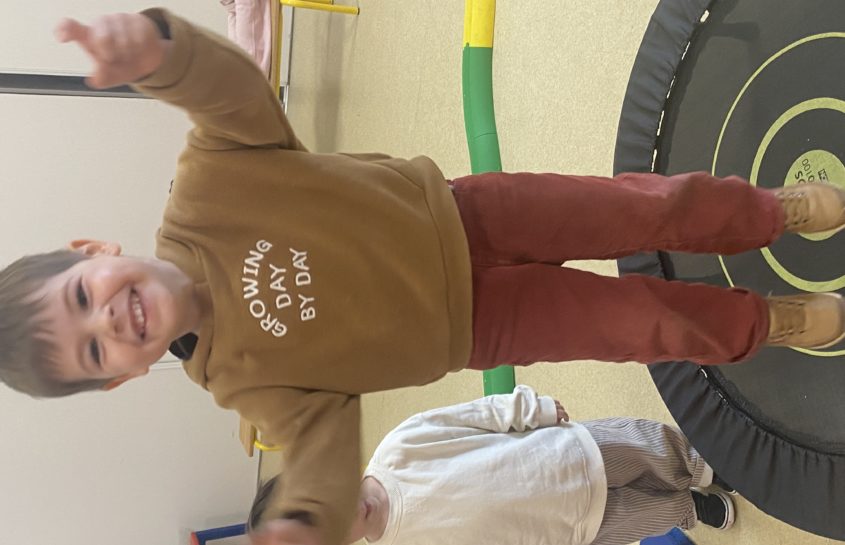 Les TPS-PS font de la motricité