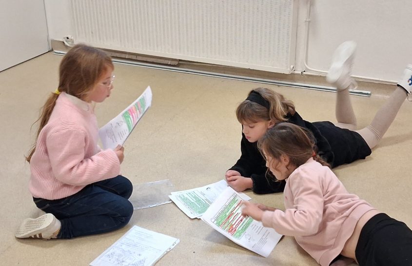 Préparation de la lecture de notre conte de Noël