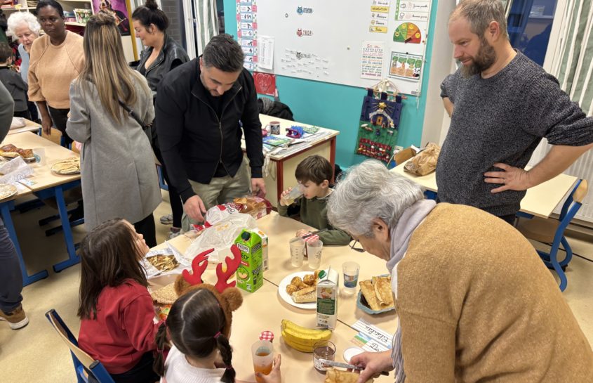 Petit-déjeuner partagé en CP-CE1