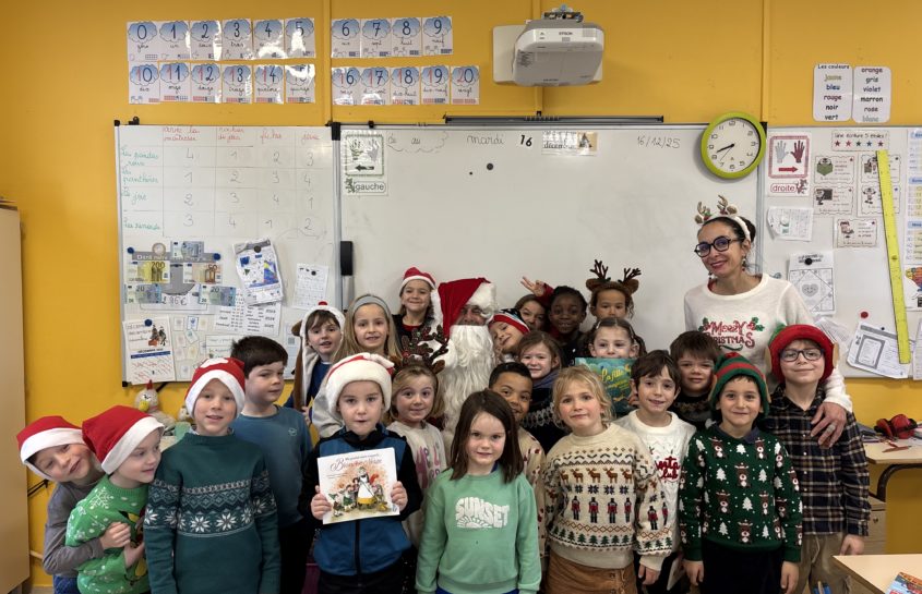 Journée de Noël chez les CP-CE1