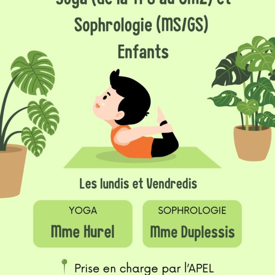 Intervention Yoga pour toutes les classes