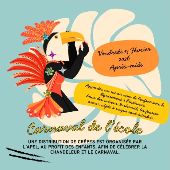 Carnaval à l’école