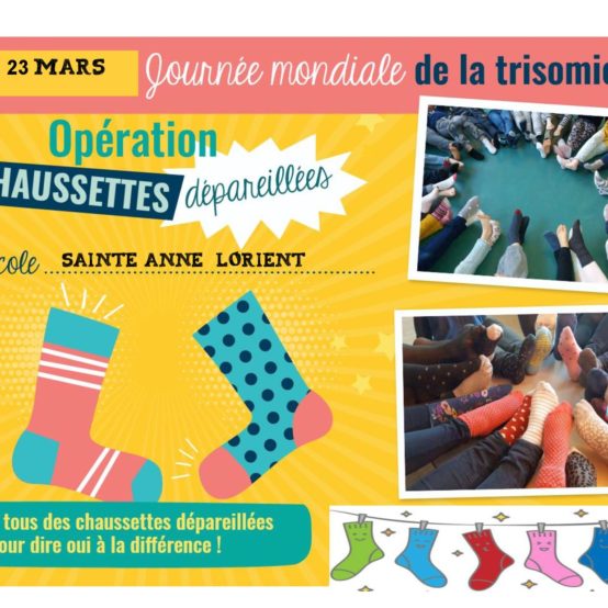 A vos chaussettes dépareillées !