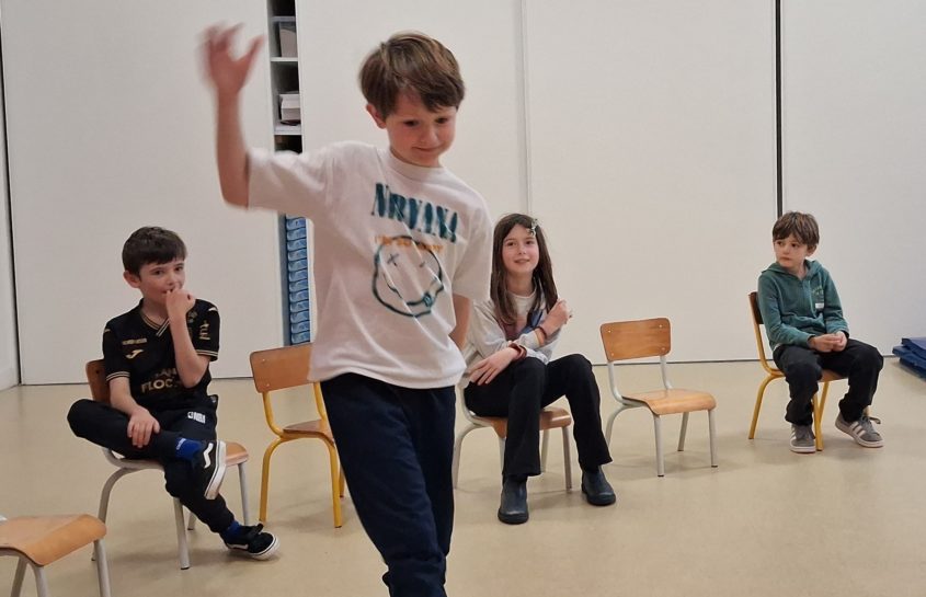 Jeux théâtraux en CE2