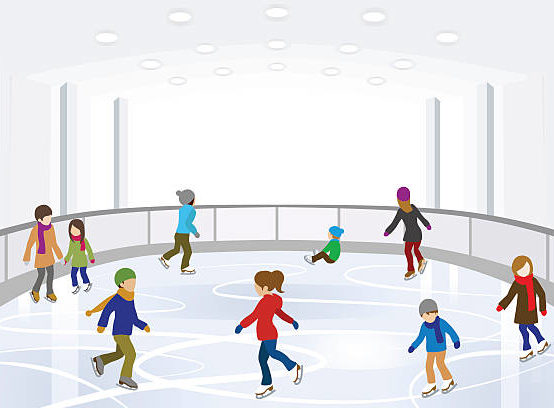Patinoire pour les CP et CE1