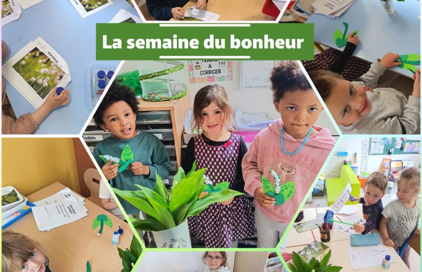 La semaine du bonheur en MS GS B