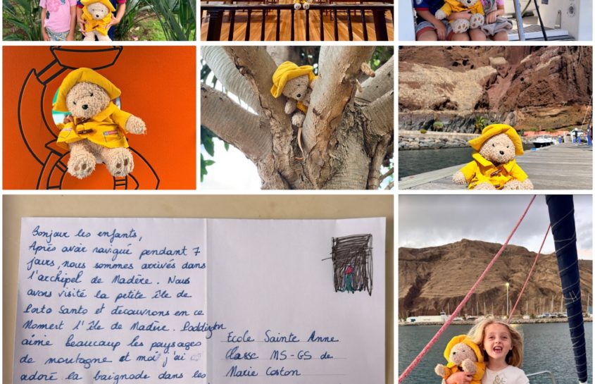 Départ et Arrivée de Paddington à Madère – classe de MS-GS